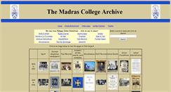 Desktop Screenshot of madrascollegearchive.org.uk